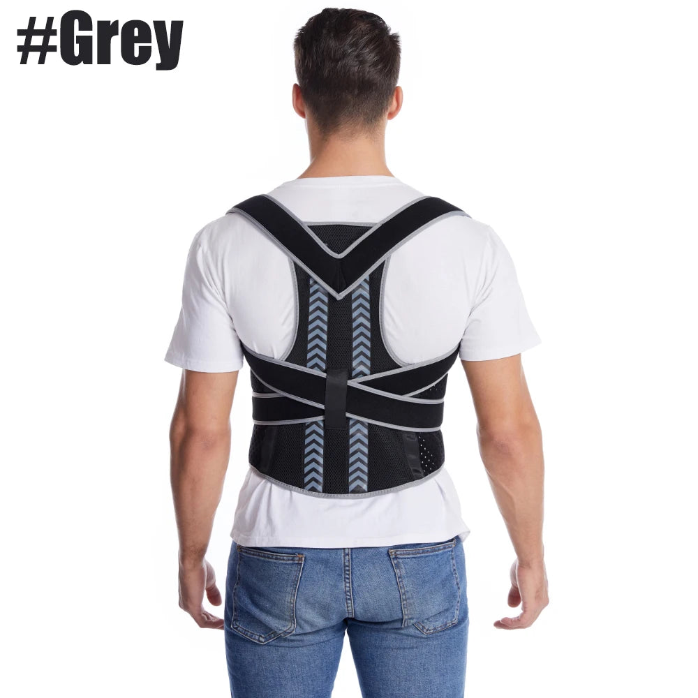 Lumbar Brace Spine Support Belt Adjustable Corset Correction