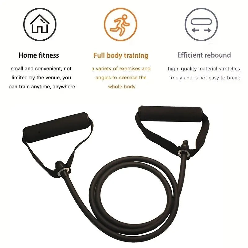 Resistance Bands With Handles, Exercise Bands, Workout Bands With Handles For Men Women,