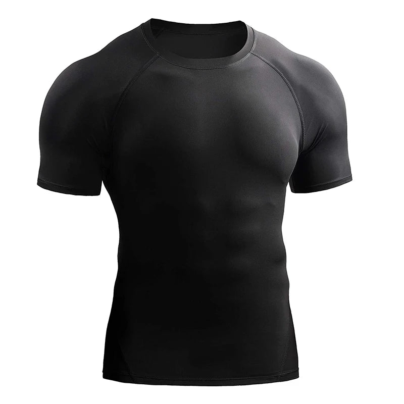 2024 Compression T Shirt Men Summer Sportswear Running T-shirt