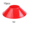 Soccer Training Sign Dish Pressure Resistant Cones Marker Discs Bucket Outdoor Basketball Football Training Sports Accessory