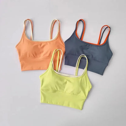 Shockproof Sports Bra for Women Slim Elastic