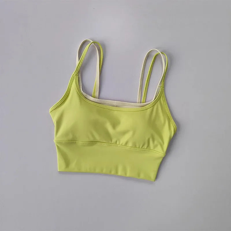 Shockproof Sports Bra for Women Slim Elastic