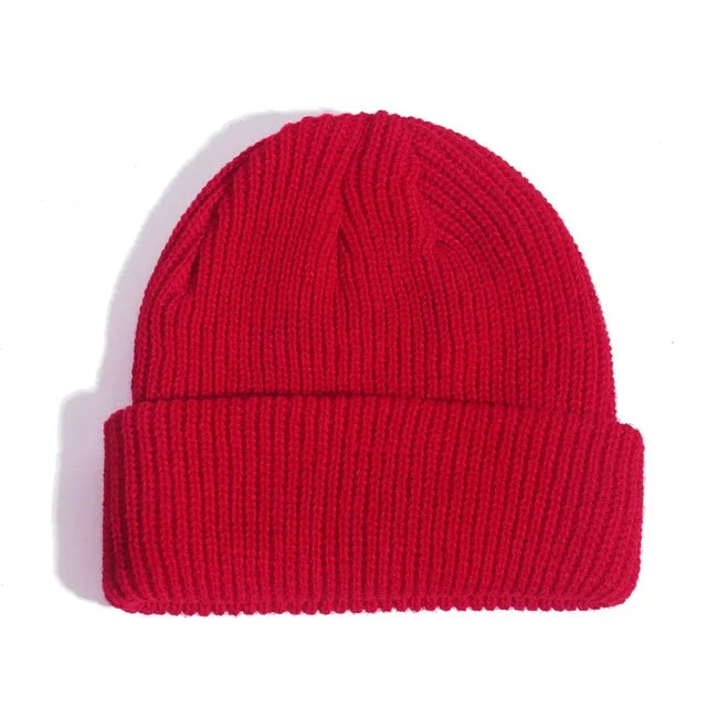 Beanie Hat Men Skullcap Fisherman Beanies Hats
Women Winter Warm Brimless Baggy Melon Cap Cuff Docker