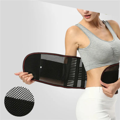 Adjustable Waist Trainer Belt Men Women Lower Back Brace Spine Support