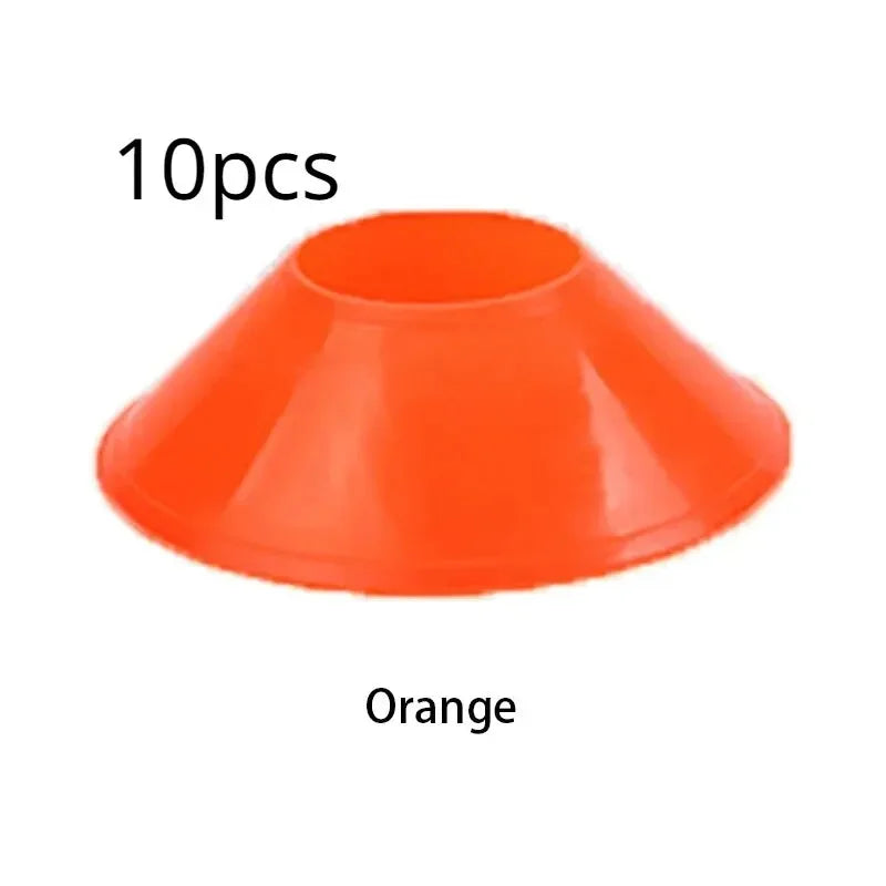 Soccer Training Sign Dish Pressure Resistant Cones Marker Discs Bucket Outdoor Basketball Football Training Sports Accessory