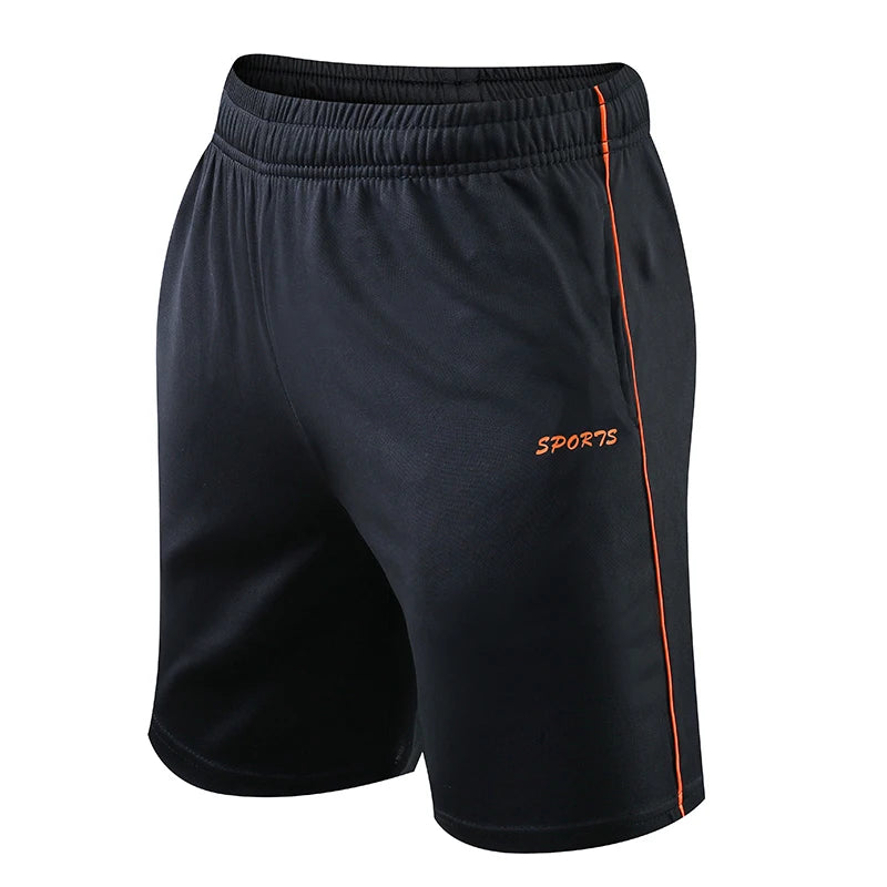 CHRLCK Men's Running Set Summer Quick Drying Sweat-absorbing Short Sleeved T-shirt Shorts Sports Suit Two-piece Set Men