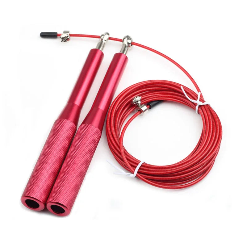 New Fitness Jump Ropes Crossfit Heavy Steel Wire Speed Jump Rope