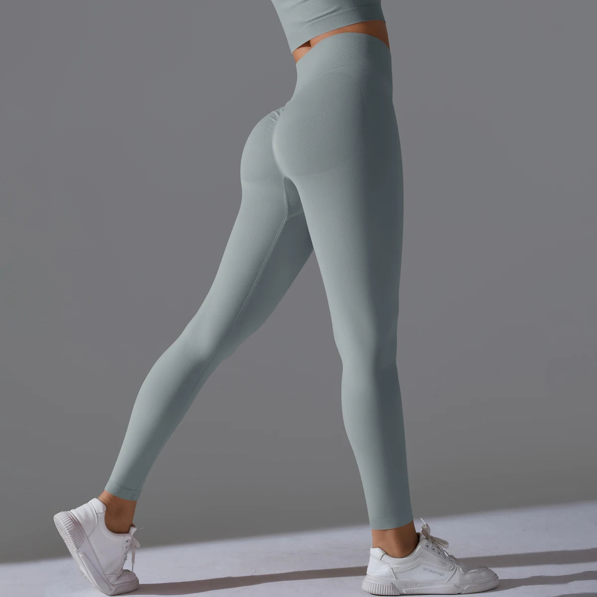 Women's Seamless Yoga Leggings Sexy High Waist Tummy Control SButt Lifting GYM Workout Pants Outdoor Sports Fitness