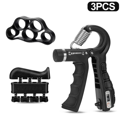 5-60Kg Adjustable Heavy Hand Gripper and Hand Exerciser Grip Wrist Training Finger