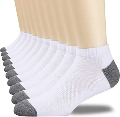 10pairs Breathable Cotton Sports Stockings Men Bamboo Fiber Autumn and Winter Men Socks Sweat Absorption Deodorant Business Sox