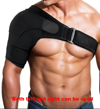 Adjustable Shoulder Support Brace pad Belt Band Strap Wrap  Neoprene Shoulder Compression Sleeves Back Brace Guard