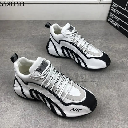 Running Shoes Men Leather Casual Sneaker Sports Shoes for Men