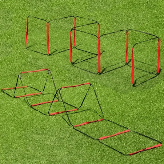 Agility Speed Ladder for Football and Basketball Training - Multifunctional Training Ladder with Benefits of Improved