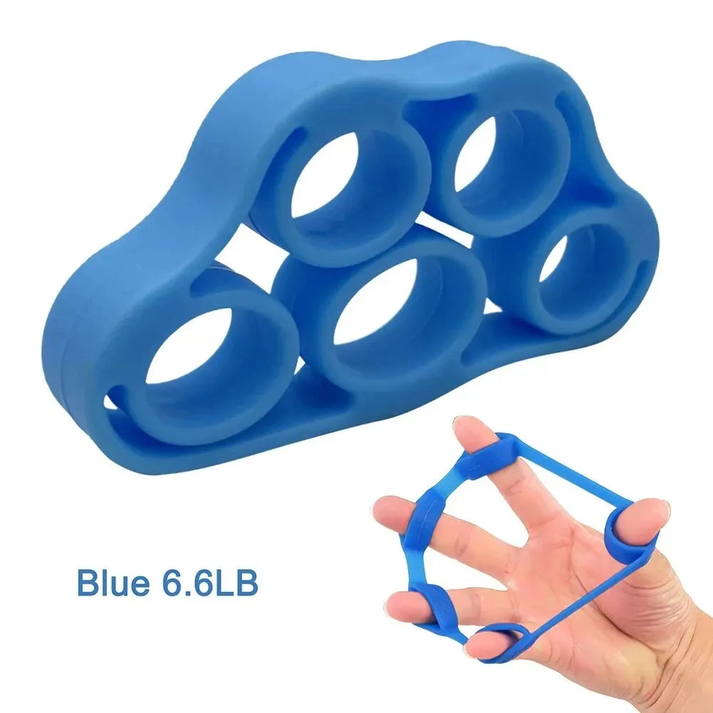 1Pcs 5 Pinch Carpal Expanders Exerciser Wrist Stretcher Finger Gripper Expander Strength Trainer Exercise Silicone Hand