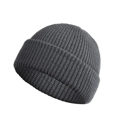 Beanie Hat Men Skullcap Fisherman Beanies Hats
Women Winter Warm Brimless Baggy Melon Cap Cuff Docker