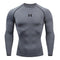 Men Running Compression T-shirt Long sleeves