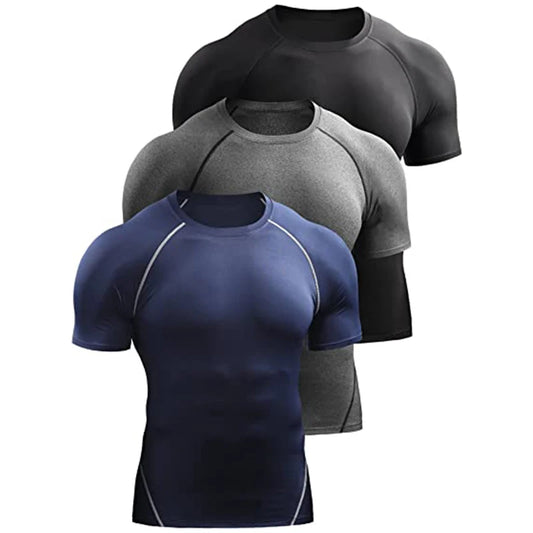 2024 Compression T Shirt Men Summer Sportswear Running T-shirt