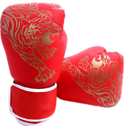 Adults Boxing Gloves Breathable PU Leather