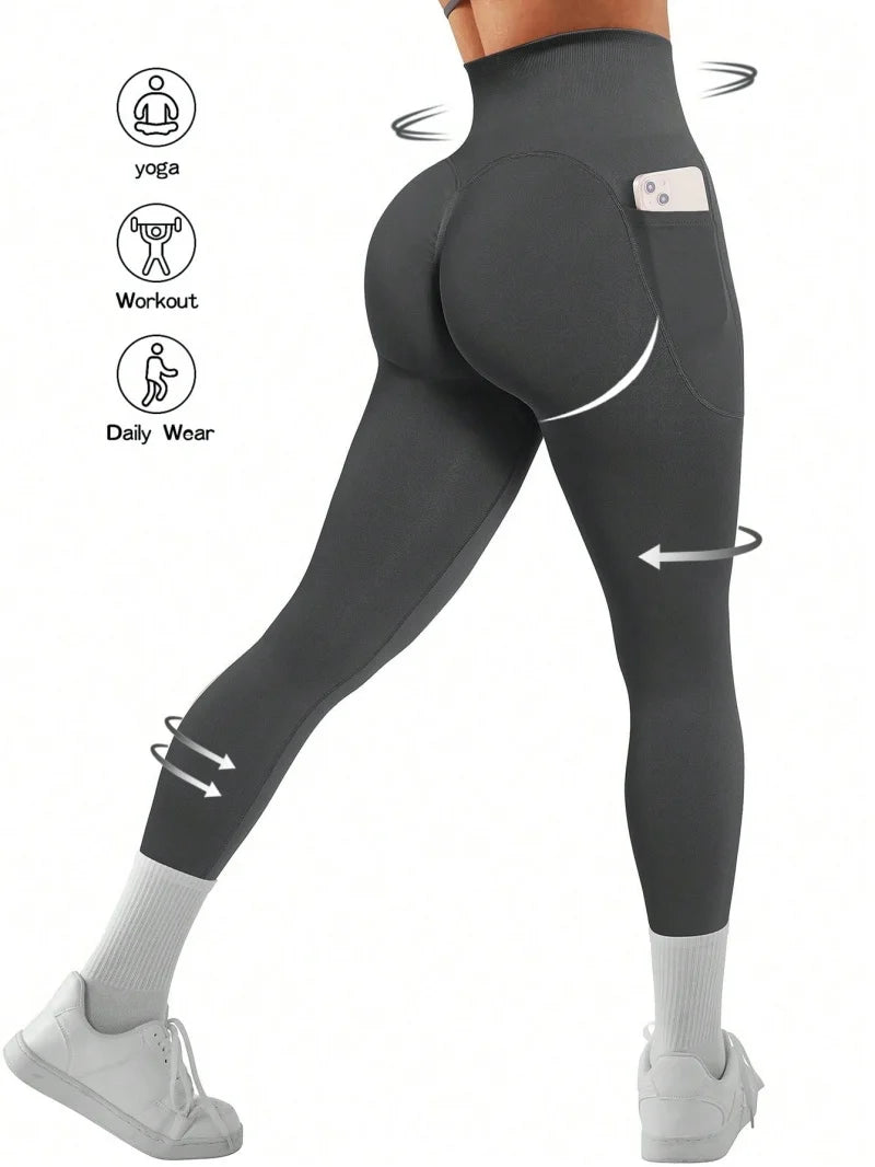 Scrunch Leggings Push Up Tights