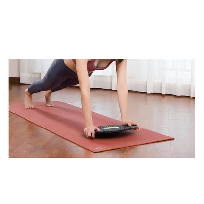 Yoga Balance Board Fitness Exercise Training Pedal Sense System Training Balance Board Warp Board Yoga Board Fitness Equipment