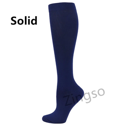 Running Compression Socks Stockings 20-30 mmhg Men Women Sports Socks