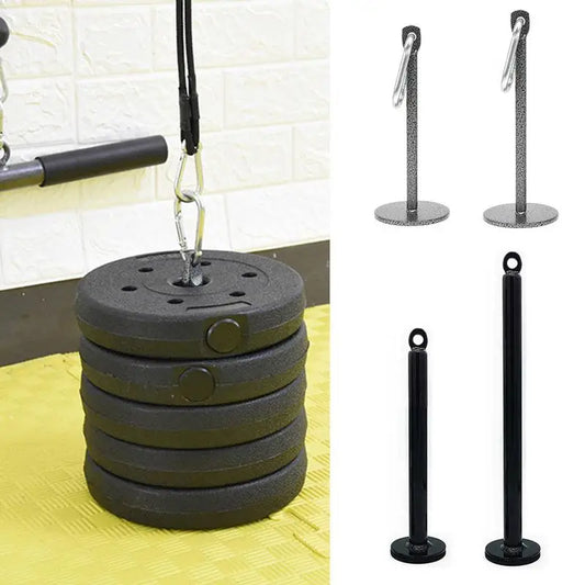 Fitness DIY Loading Pin Pulley Cable Machine Arm Biceps Triceps Blaster Hand Strength Training Home Gym Workout Equipment