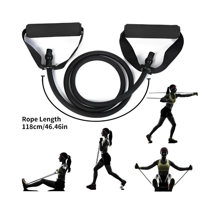 Resistance Bands With Handles Exercise Workout For Men Women