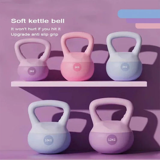 Soft kettlebells,, deep squat strength training, soft bottomed kettle bells