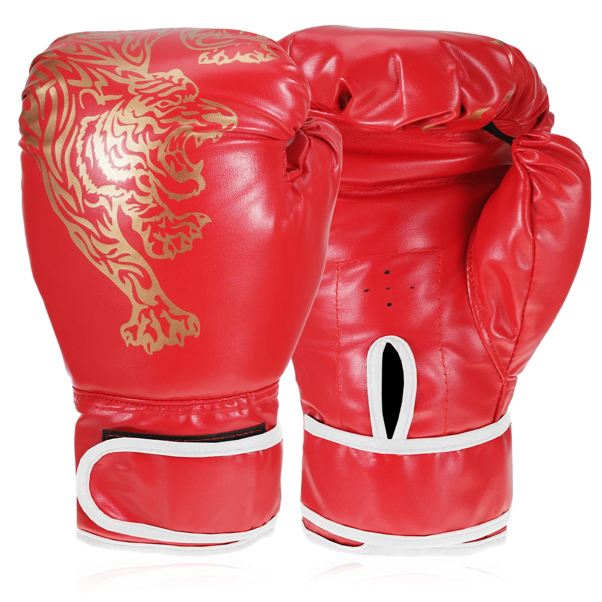 Adults Boxing Gloves Breathable PU Leather