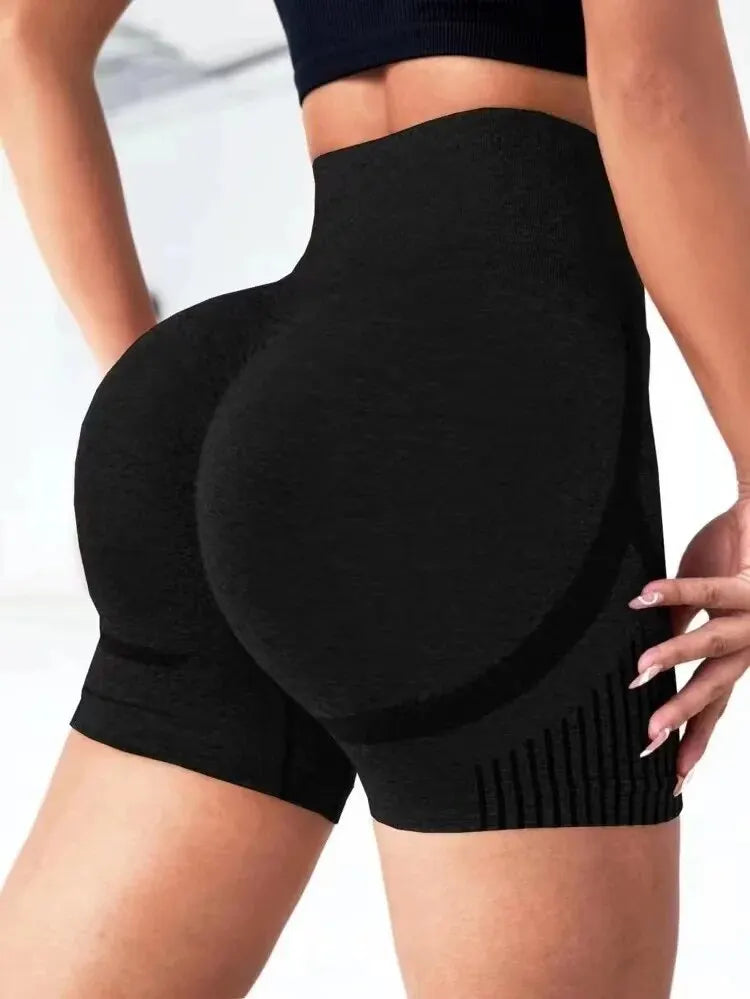 Women Yoga Shorts High Waist Workout Shorts Fitness Yoga Lifts Butt