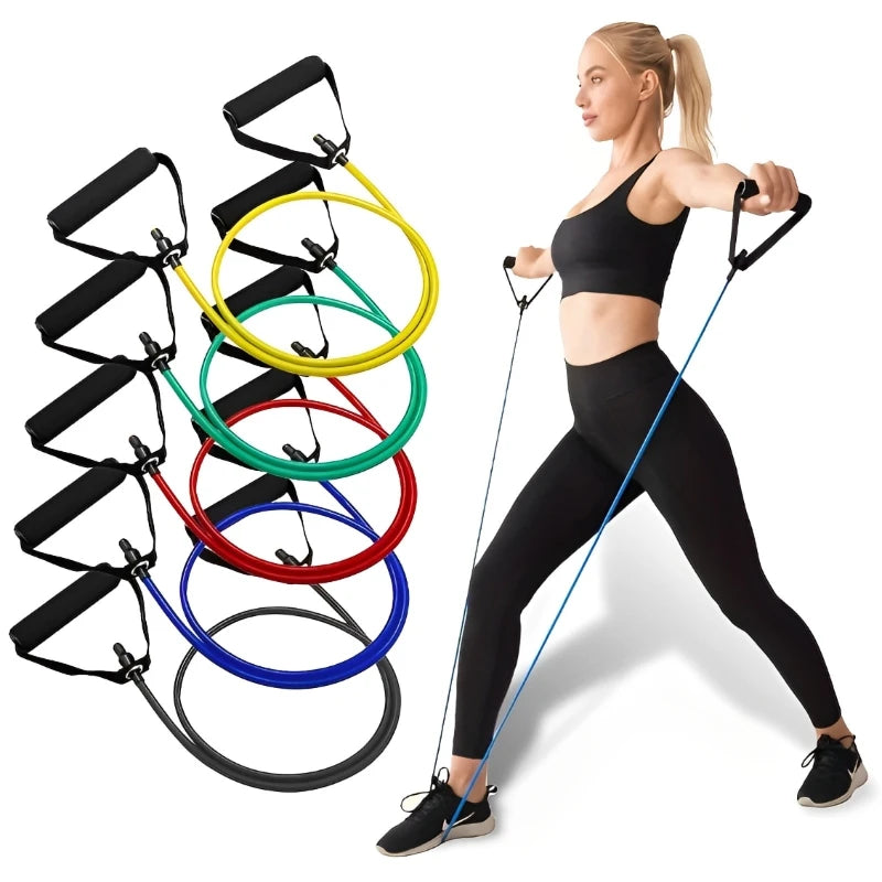 Resistance Bands With Handles Exercise Workout For Men Women