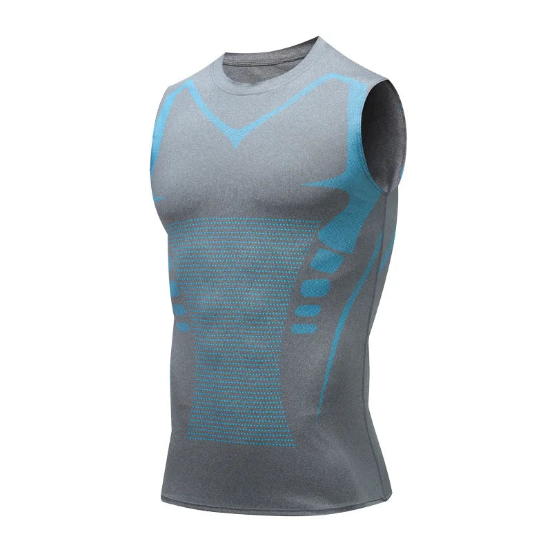 Sports Vest Men's Running Short-sleeved Quick-drying