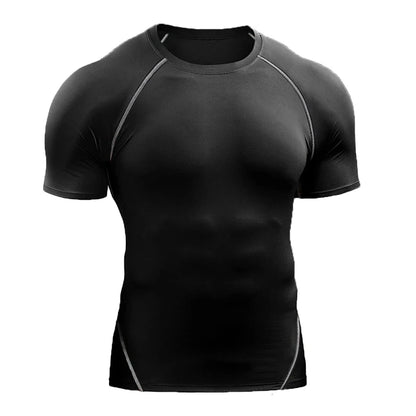 2024 Compression T Shirt Men Summer Sportswear Running T-shirt