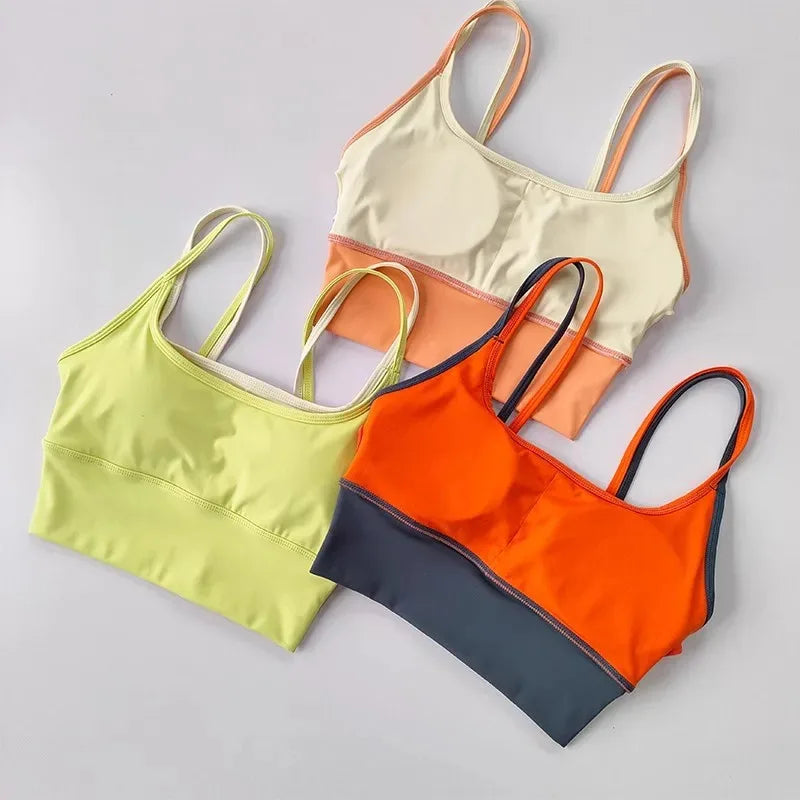 Shockproof Sports Bra for Women Slim Elastic