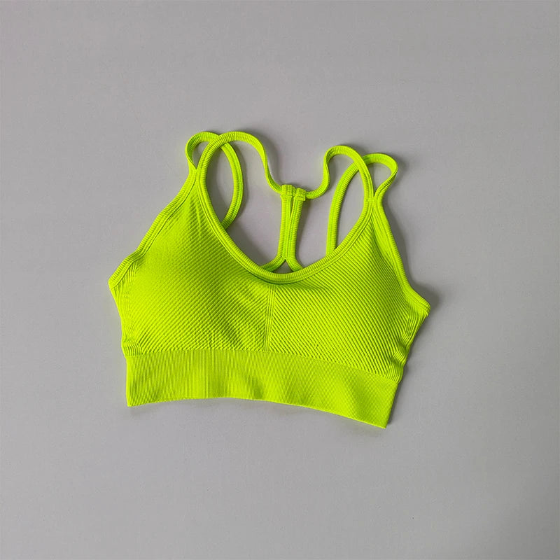 fitness bra vest professional training Yoga bra