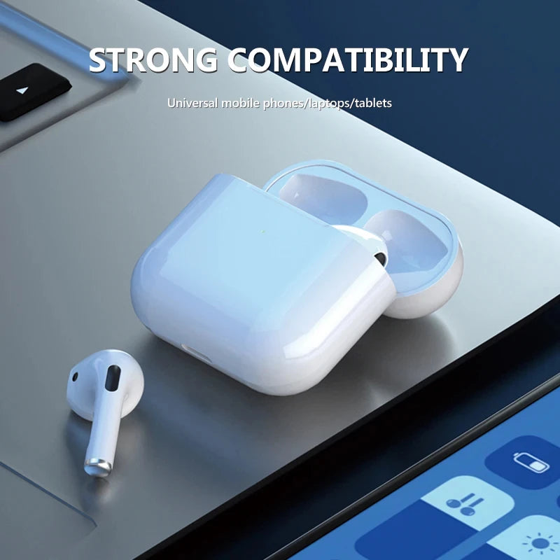 Pro4 True Wireless Earphones Dual Ear In Ear Headphones