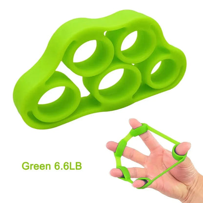 1Pcs 5 Pinch Carpal Expanders Exerciser Wrist Stretcher Finger Gripper Expander Strength Trainer Exercise Silicone Hand