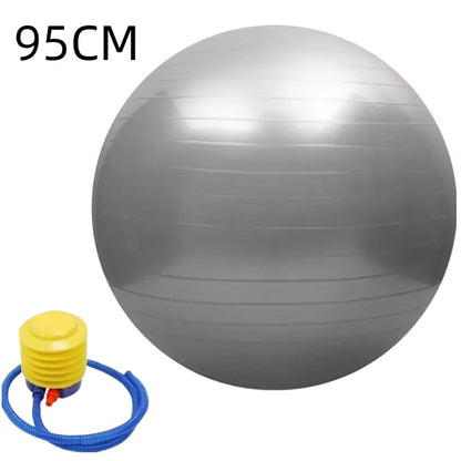 45CM-95CM Yoga Pilates Soft Big Ball Gym For Fitness Workout Exercise Balls Thickened Explosion-Proof Home Pvc Equipmen