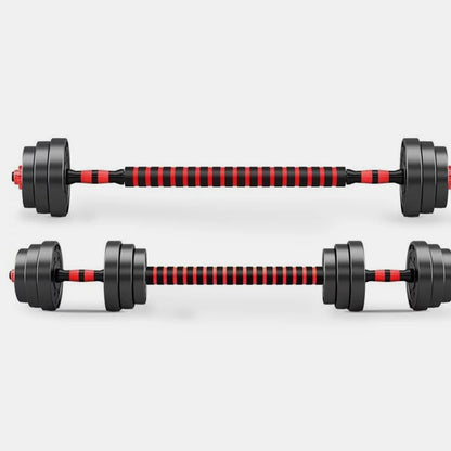 40cm Solid Steel Dumbbell Rod  Weight Lifting Connector Barbell