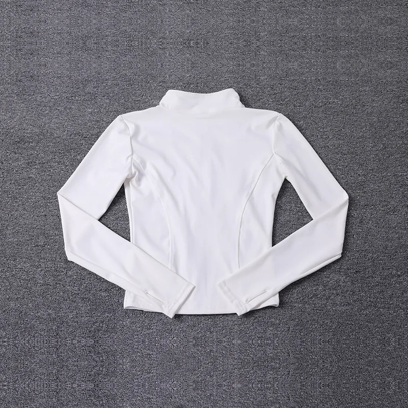 Women Sport Jacket Long Sleeve Shirt