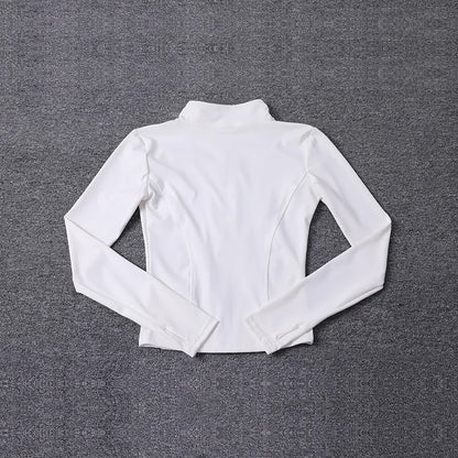 Women Sport Jacket Long Sleeve Shirt